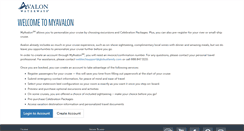 Desktop Screenshot of my.avalonwaterways.com